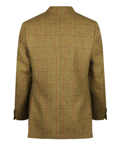 Lovat Tweed Colbert | Groen met Bordeaux ruit
