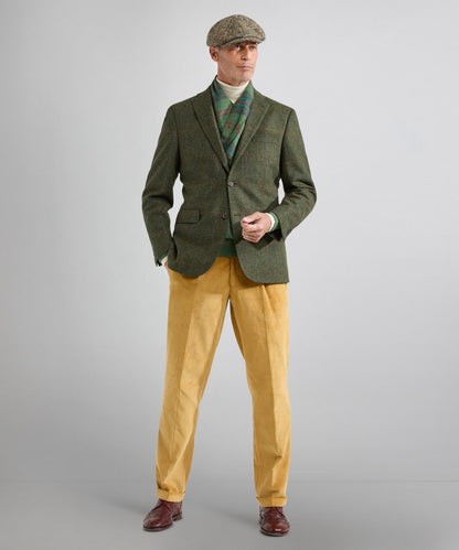 Tweed-Blazer | Grün