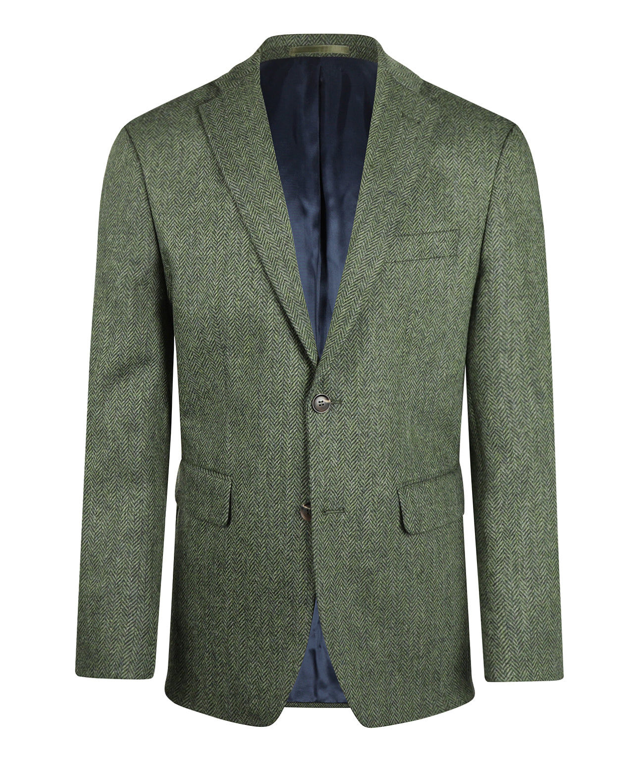 Tweed-Blazer | Grün
