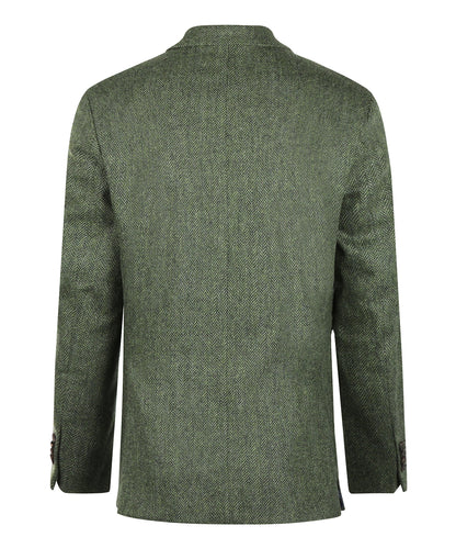 Tweed-Blazer | Grün