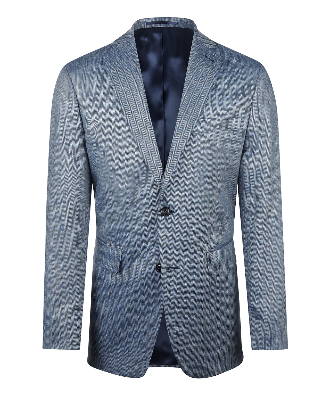 Zijden Colbert | Blauw