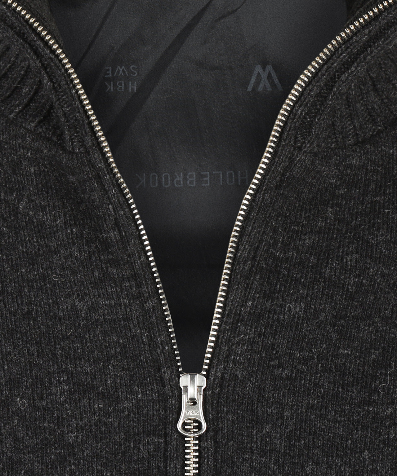 Zip Vest Måns | Anthracite Grey