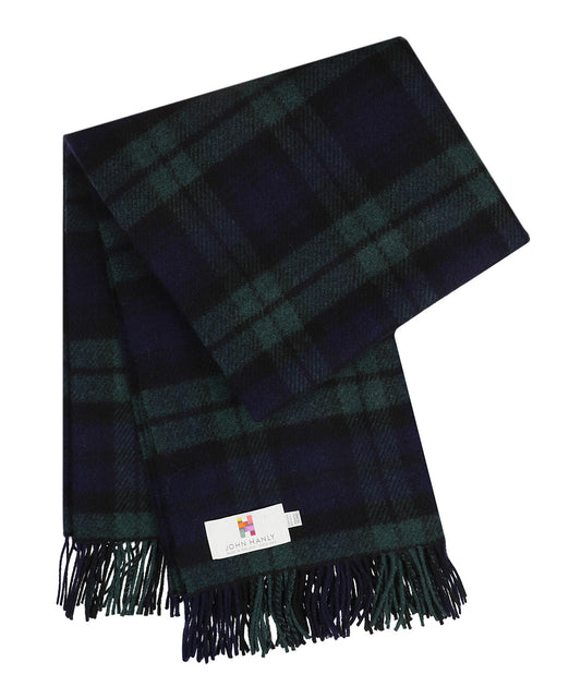 John Hanly Plaid Shetland | Blackwatch plaid