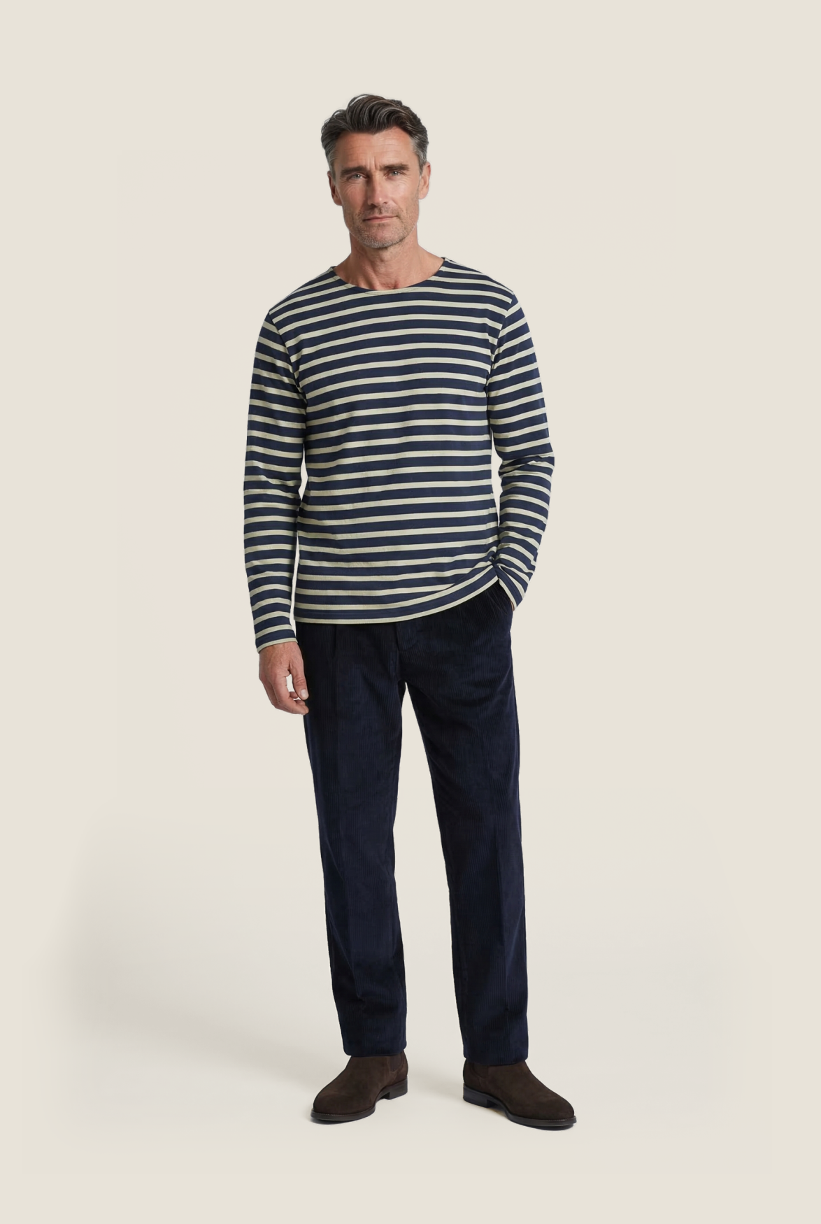 Meridien Moderne | Marine/Amandier