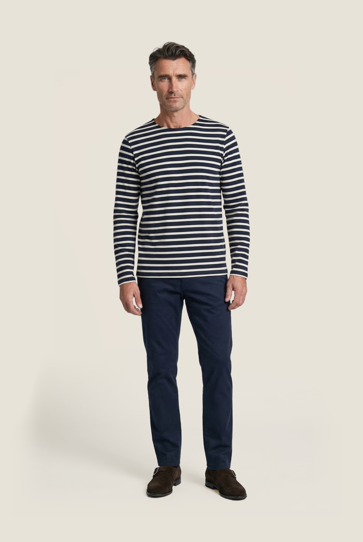 Meridien Modern Sweater | Navy Blue