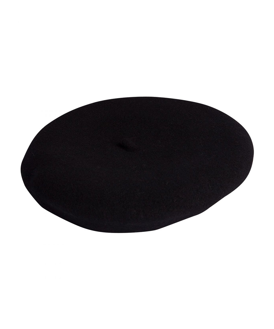 Wollbaskette | Schwarz