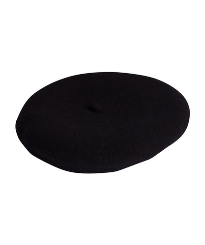 Wollbaskette | Schwarz