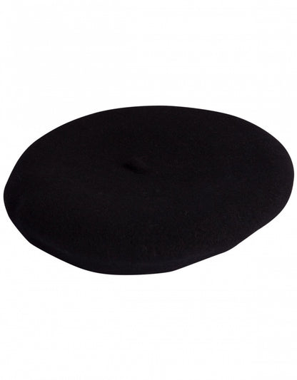 Wollbaskette | Schwarz