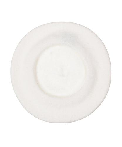 Wool Beret | White