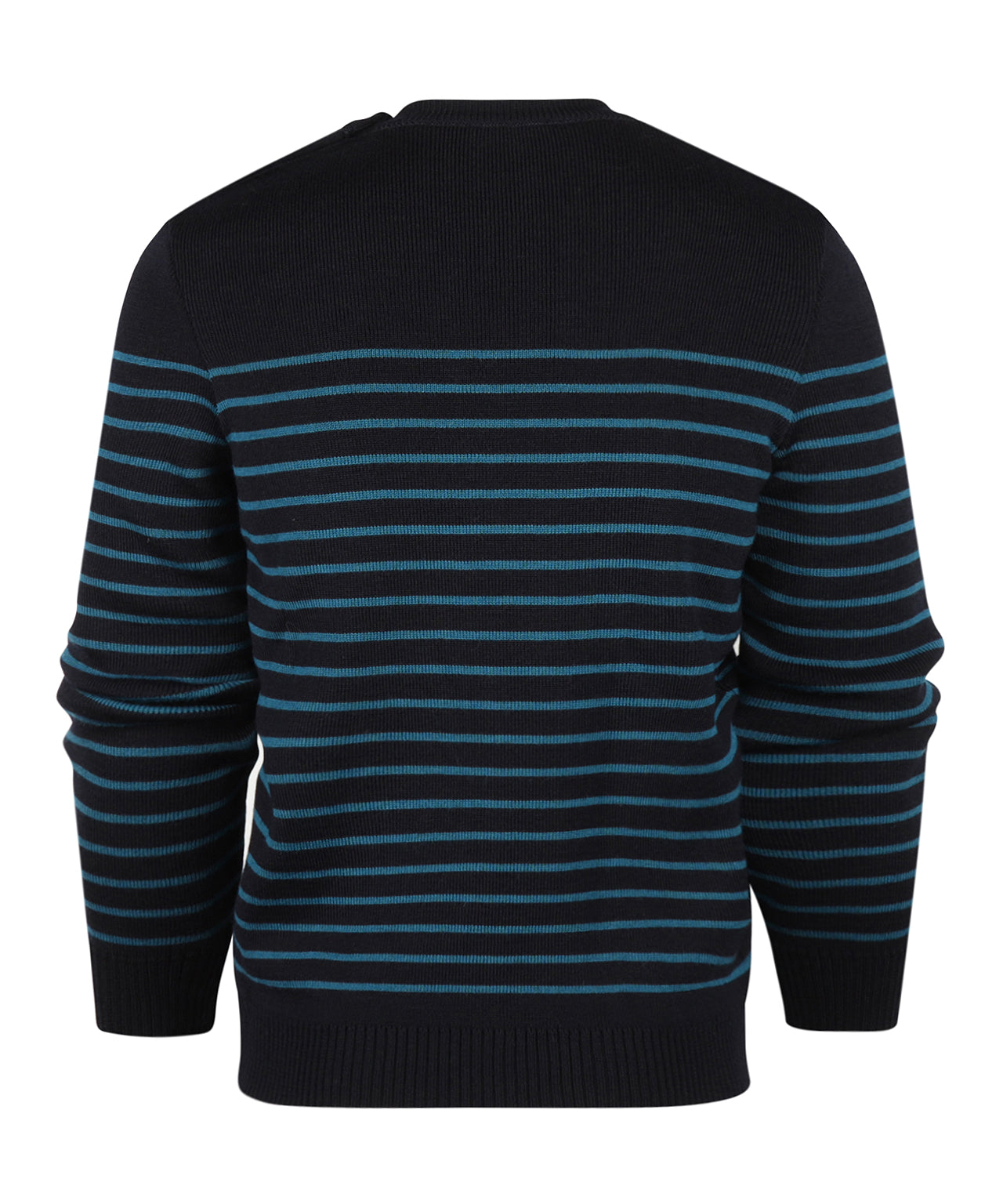 Saint James Pullover BinicII Round Neck | Blue