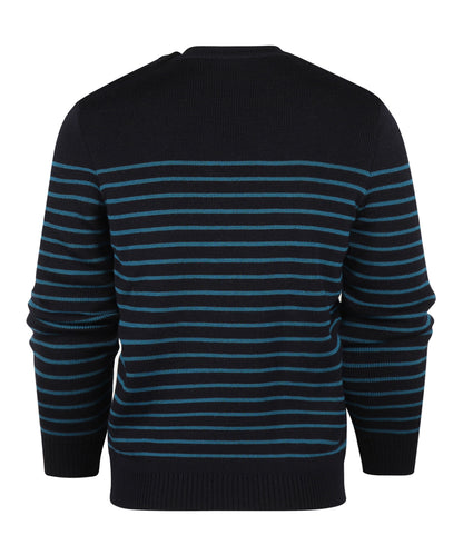 Saint James Pullover BinicII Round Neck | Blue