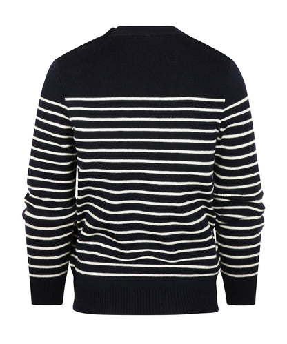 Saint James BinicII Rundhalspullover | Blau
