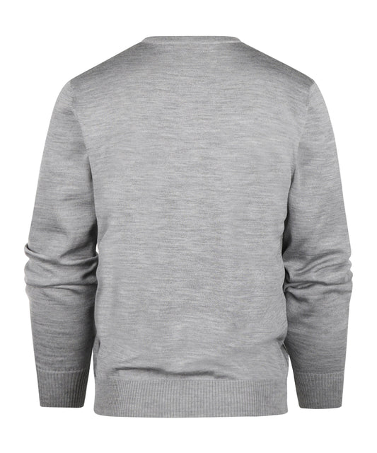 V-Hals Pullover | Grijs