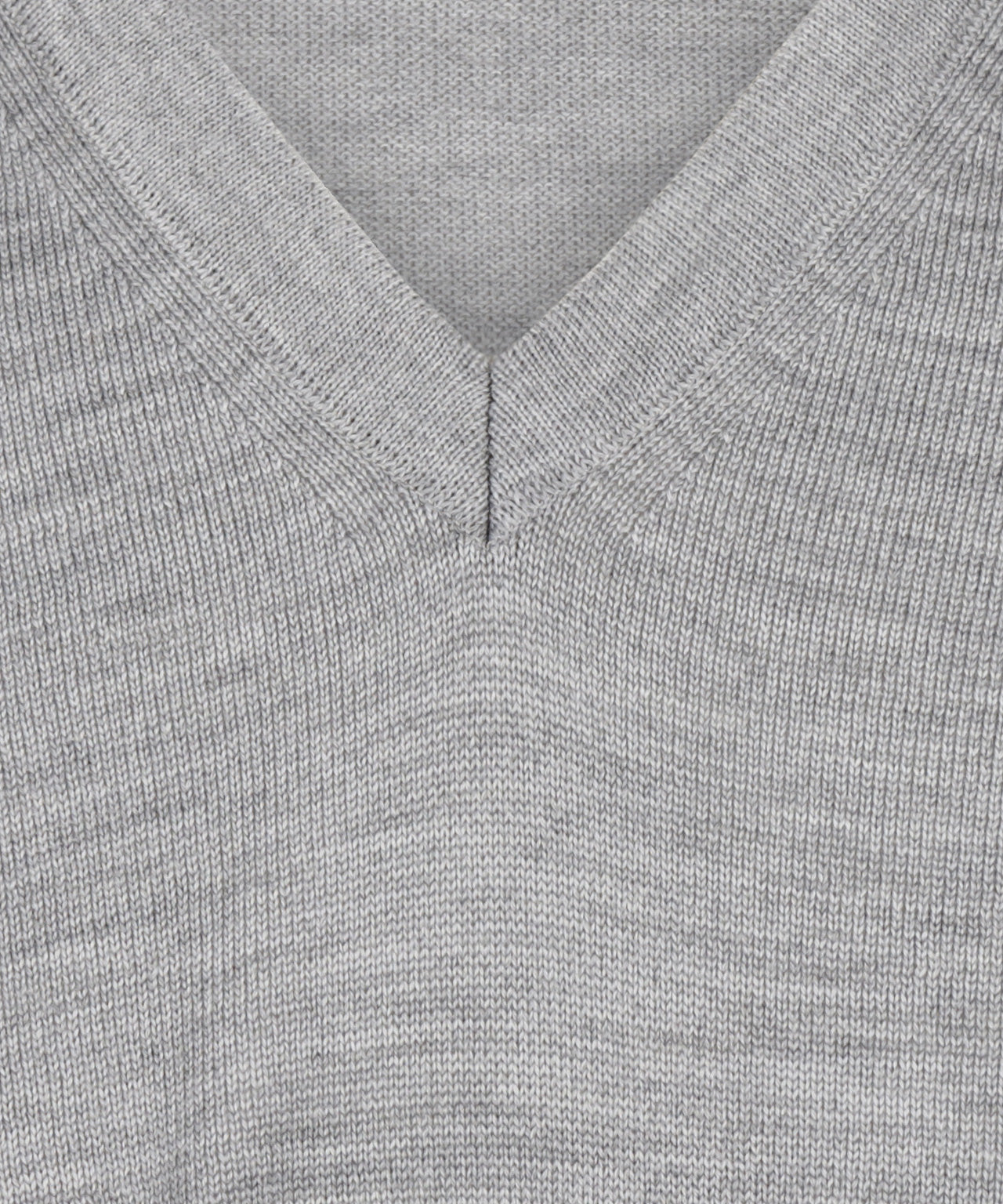 V-Hals Pullover | Grijs