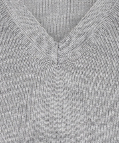 V-Hals Pullover | Grijs