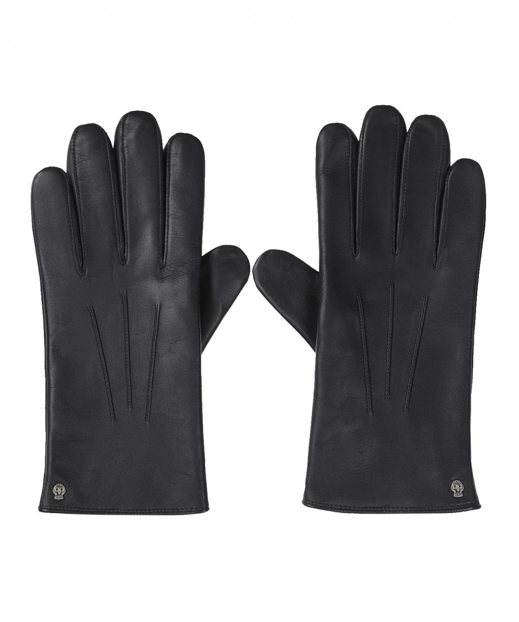 Handschuh aus weichem Nappaleder | Marineblau