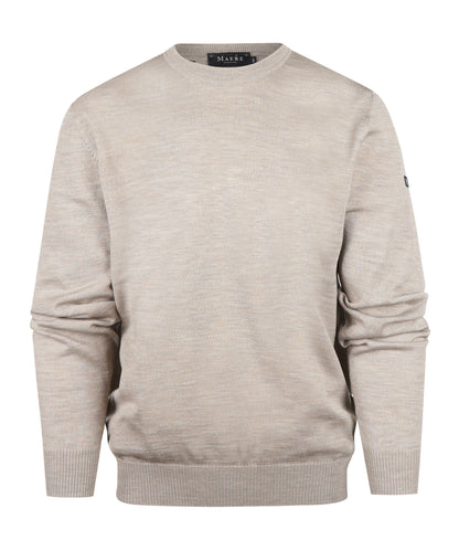 Pullover Maerz round neck | Brown