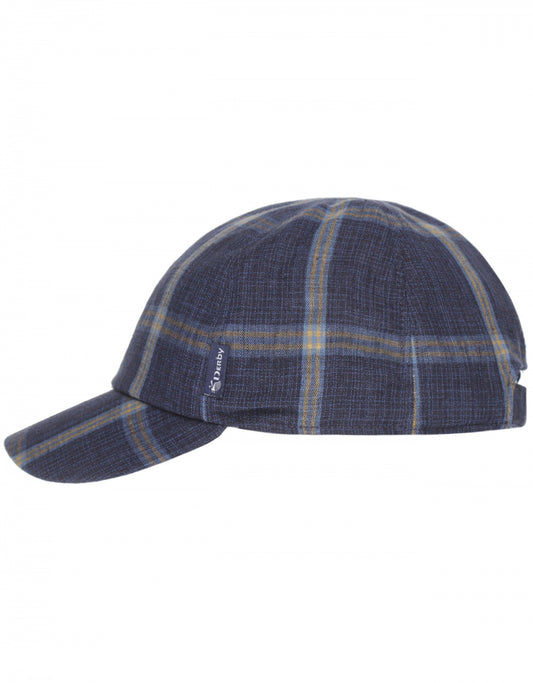 Baseball cap | Donker Blauw Tartan