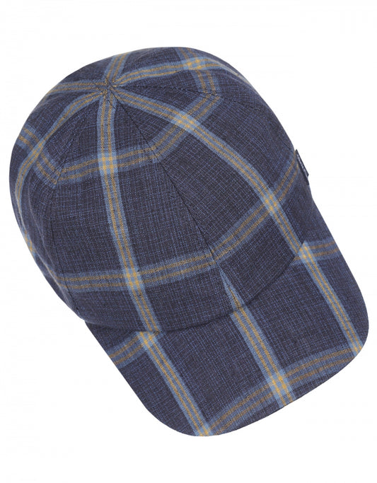 Baseball cap | Donker Blauw Tartan