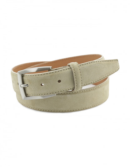 Eleganter Wildledergürtel | Beige