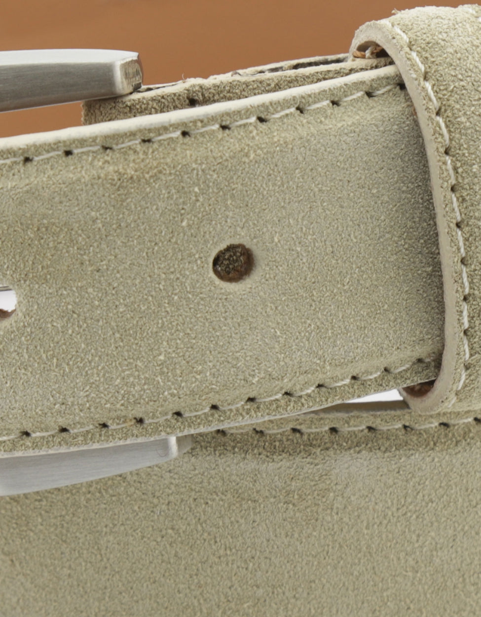 Eleganter Wildledergürtel | Beige