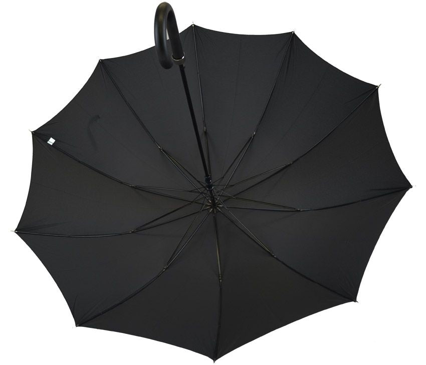 Praktischer Vollrahmen-Regenschirm | Schwarz