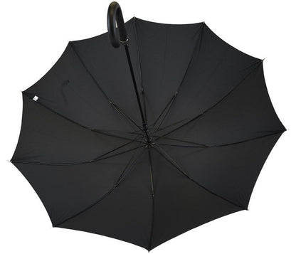 Praktischer Vollrahmen-Regenschirm | Schwarz