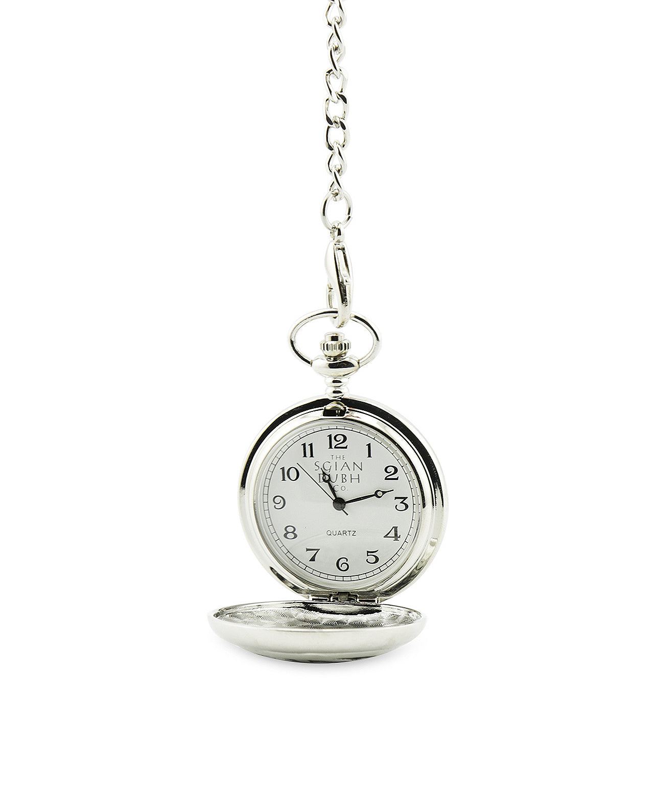 Stilvolle Taschenuhr | Andreaskreuz/Löwe