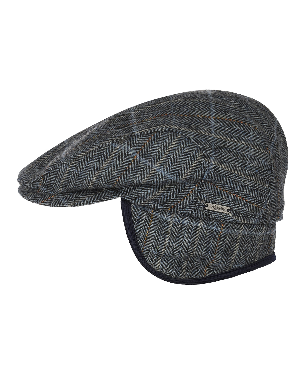 Tweed Cap | Blauw/Grijs herringbone
