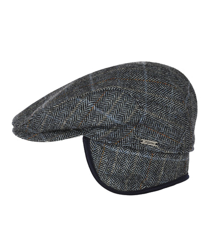 Tweed Cap | Blauw/Grijs herringbone