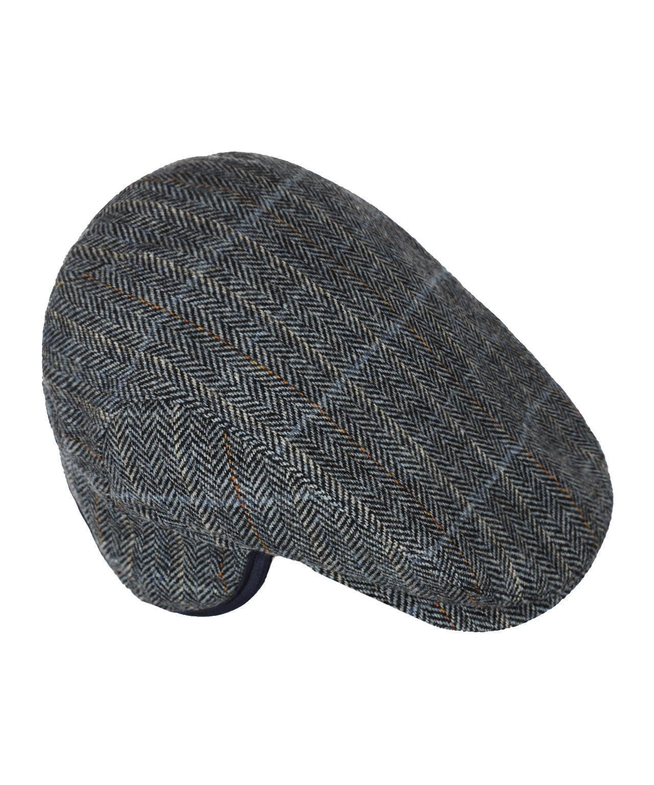 Tweed Cap | Blauw/Grijs herringbone