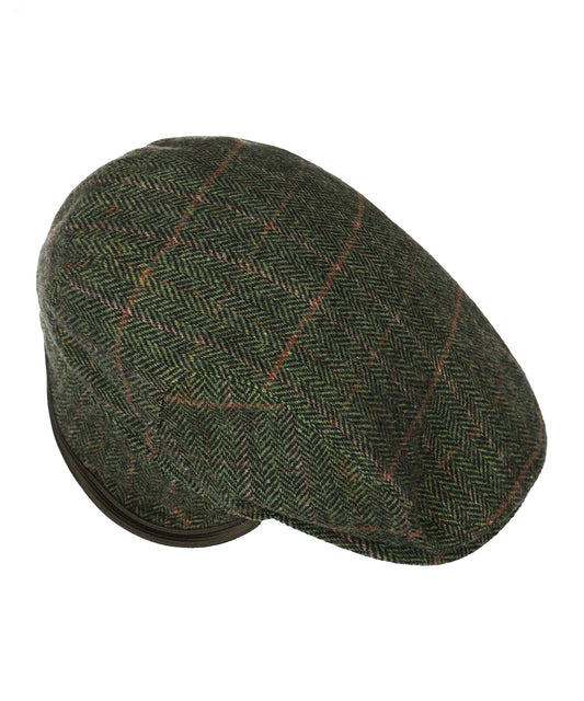 Tweed Cap | Groen herringbone