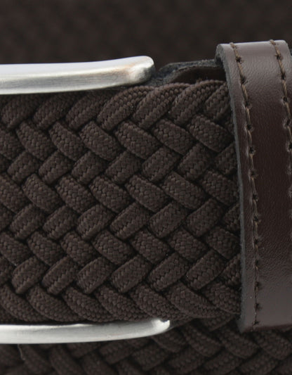 Elastischer Gürtel | Braun
