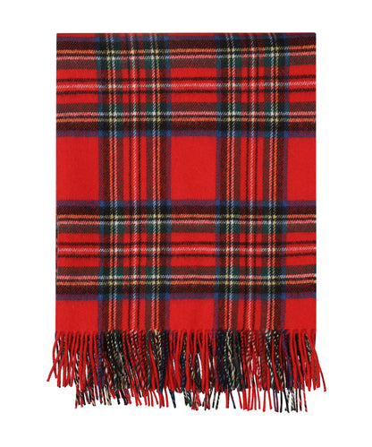 Irisches Lammwollkaro | Royal Stewart Tartan