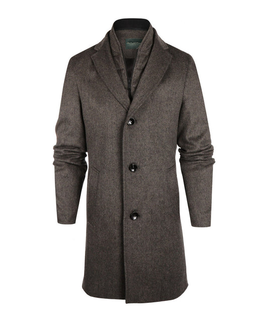 Coat Hans | Donker Bruin