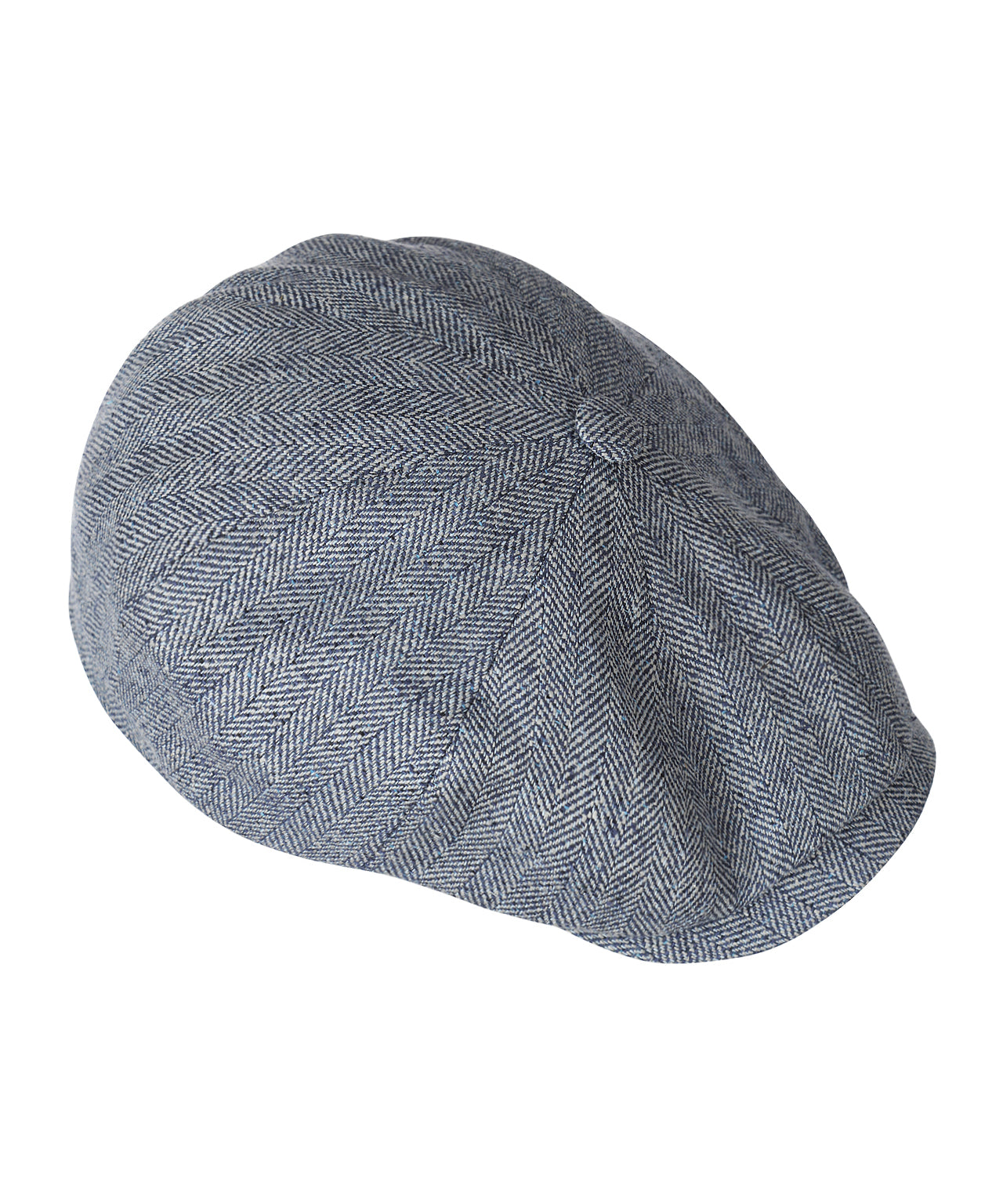 Hatteras Silk | Blauw herringbone