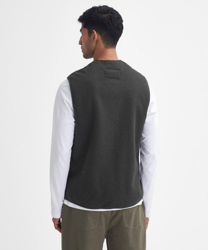 Warm Pile Liner bodywarmer | Green