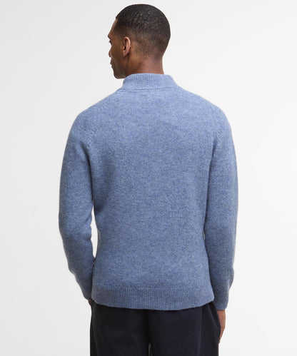 Barbour Talder Half Zip Knit | Blue