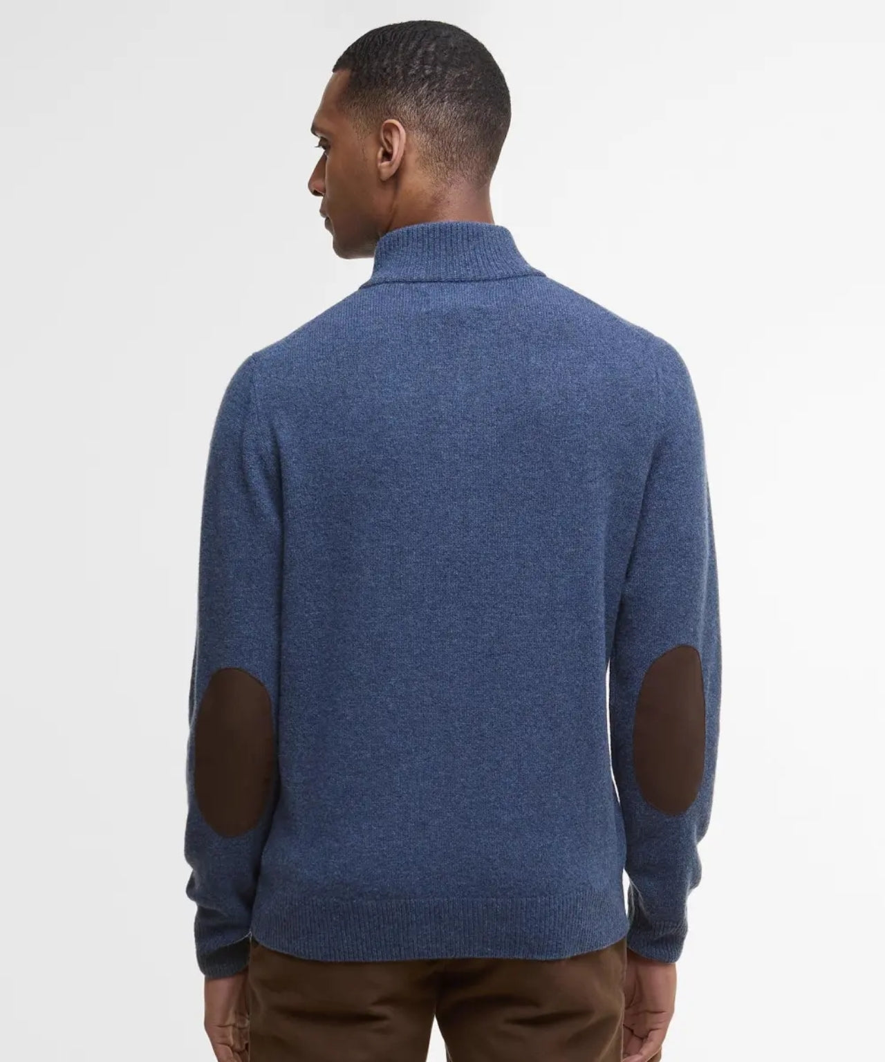 Elbow Patch Sweatshirt | Indigo