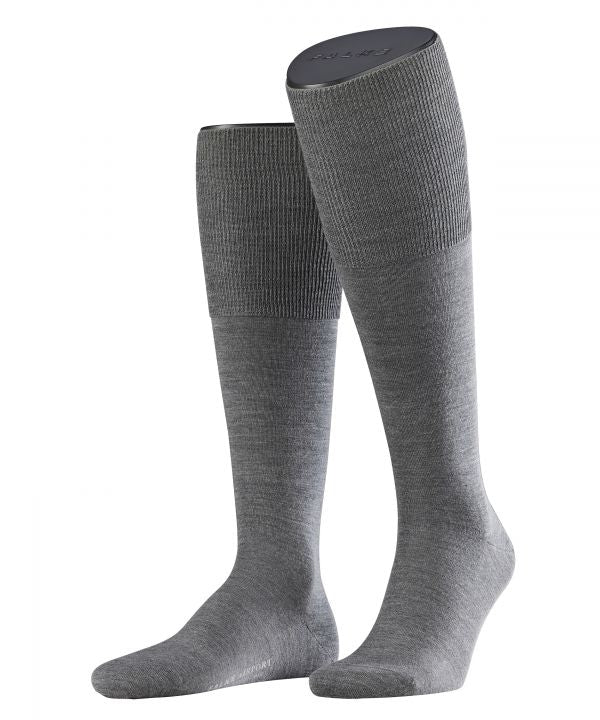 Airport Men's Knee Socks | Grey