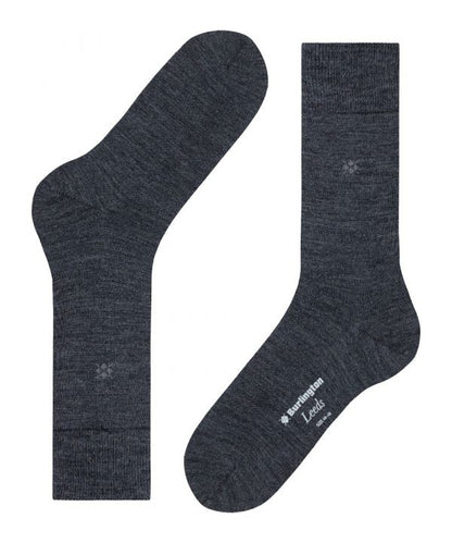 Leeds Herrensocken | Grau