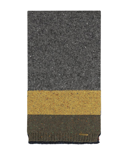Scarf Donegal Wool | Antraciet design