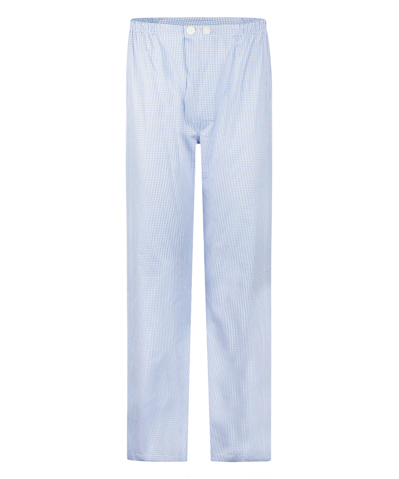 Baumwollpyjama-Set | Blau