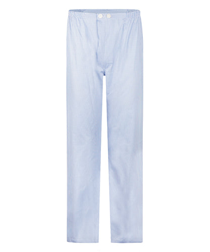 Baumwollpyjama-Set | Blau
