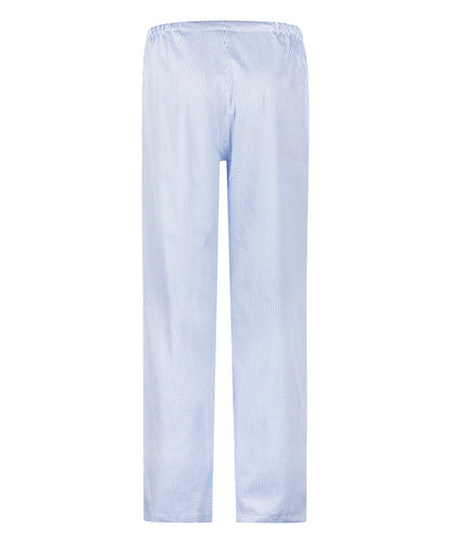Baumwollpyjama-Set | Blau