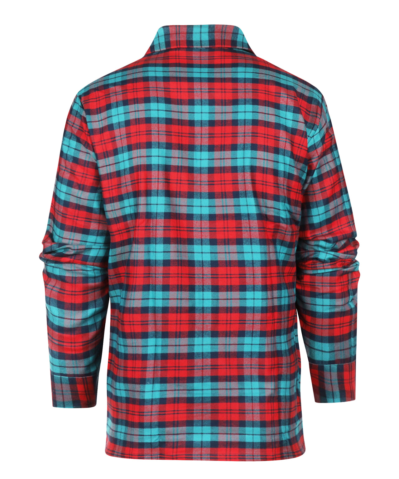 Derek Rose Pyjama | Aqua Red check