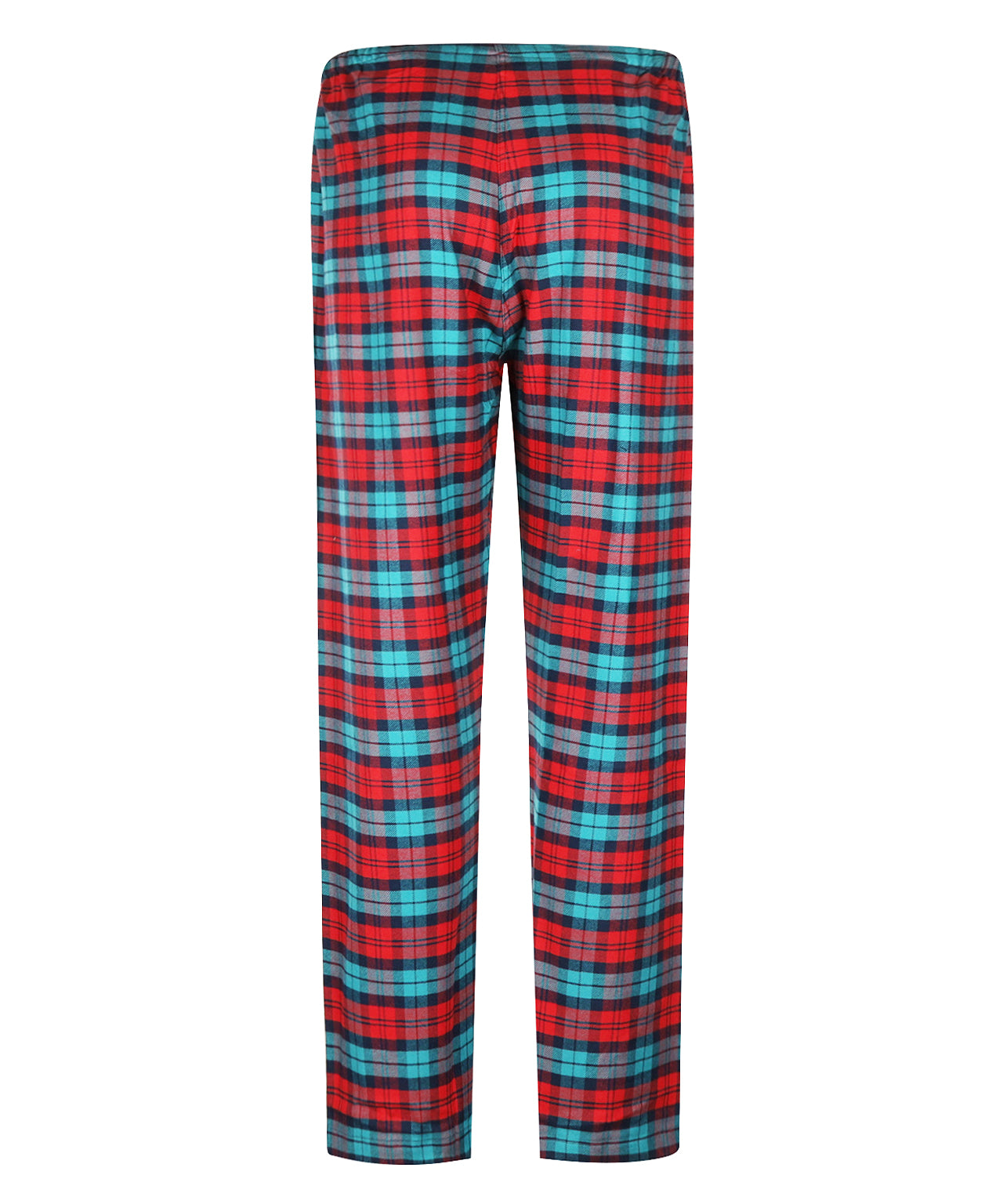 Derek Rose Pyjama | Aqua Red check