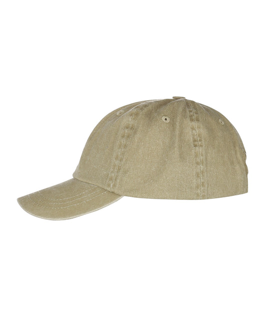 Baseball Cap Katoen | Beige Denim