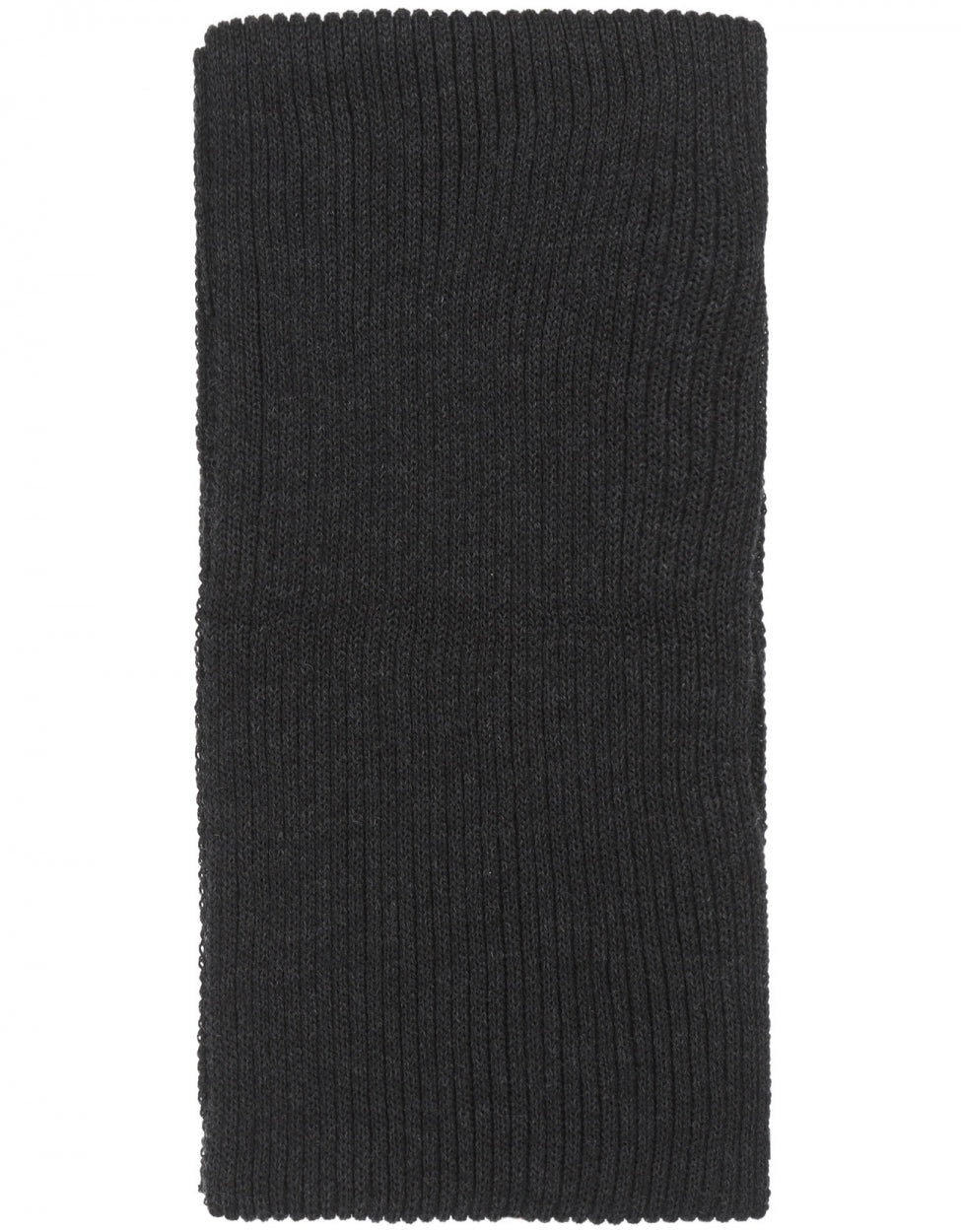 Strickschal aus Wolle | Anthrazit