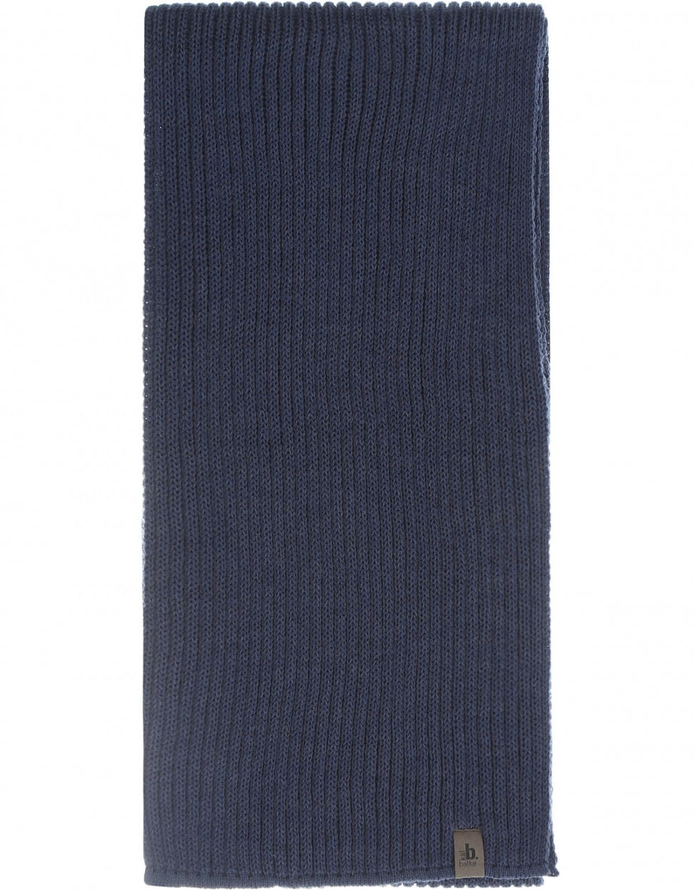 Gestrickter Wollschal | Denim
